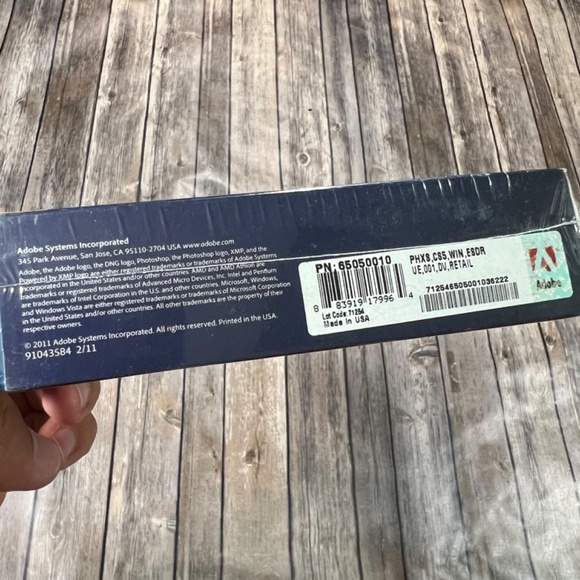 adobe photoshop cs5 extended 2011 SEALED NEW - Picture 4 of 4